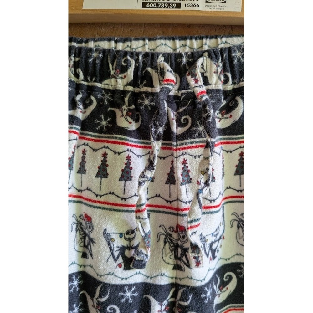Hanna Andersson Disney Nightmare Before Christmas Womens S Flannel Pajama Pants - Picture 4 of 7